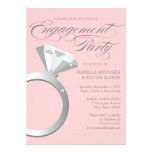 5 x 7 Engagement Ring | Engagement Party Invite