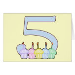 5th Birthday Card