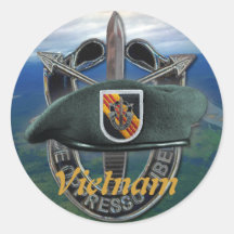 5th Special forces Green Berets group nam Sticker