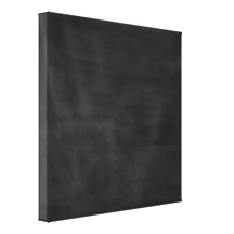 6089 chalkboard BLACK CHALK BOARD TEXTURE GRUNGE T Gallery Wrapped Canvas