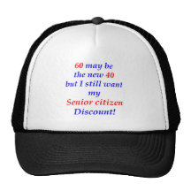 60 Senior Citizen Trucker Hats