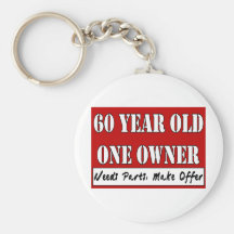 60 Year Old, One Owner - Needs Parts, Make Offer Key Chain