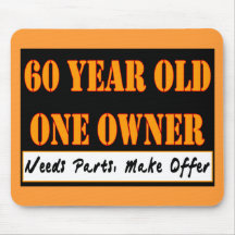 60 Year Old, One Owner - Needs Parts, Make Offer Mousemat