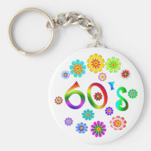 60s Love Key Chains