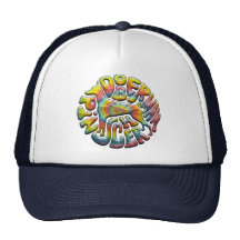 60's Tie-Dye Doberman Trucker Hats