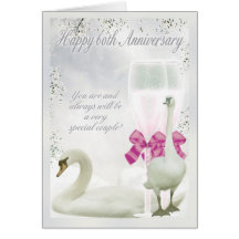 60th Anniversary - Diamond Anniversary Cards