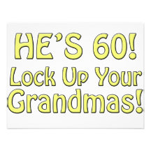 60th Birthday Announcements