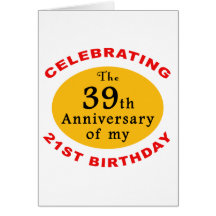 60th Birthday Gag Gifts Greeting Card