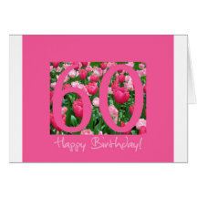 60th birthday greeting cards