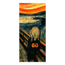 60th Birthday Personalized Rack Card