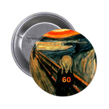 60th Birthday Pinback Button