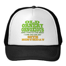 60th Birthday T-shirts and Gifts Trucker Hat