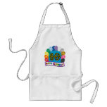 60th Happy Birthday Balloons Merchandise Aprons