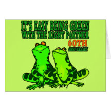 60th Wedding Anniversary Gifts Greeting Card