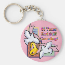 60th Wedding Anniversary Gifts Keychains