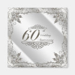 60th Wedding Anniversary Magnet