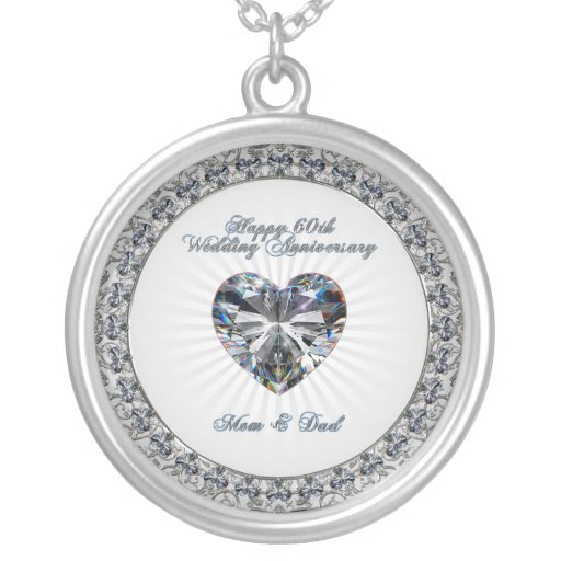 60th Wedding Anniversary Necklace
