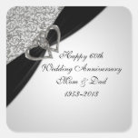 60th Wedding Anniversary Sticker