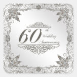 60th Wedding Anniversary Stickers