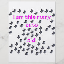61 Cat Heads Old Full Color Flyer