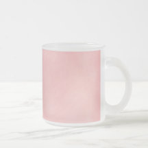 6358 PERFECTLY PLEASANTLY PINK SOLID CLOUDY BACKGR COFFEE MUGS