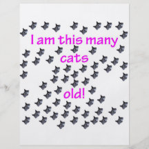 63 Cat Heads Old Full Color Flyer