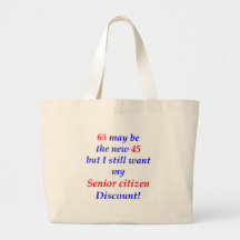 65 Senior Citizen Bag
