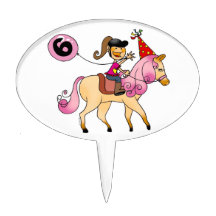6th birthday girl (party pony)