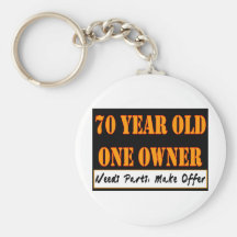 70 Year Old, One Owner - Needs Parts, Make Offer Key Chains