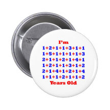 70 Years old! Button