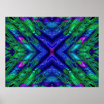 70's Blacklight Poster