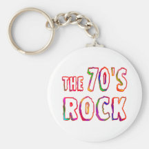 70s Rock Key Chain