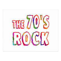 70s Rock Postcard