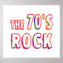 70s Rock Print
