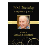 70th Birthday Party Invitations -  Photo Optional