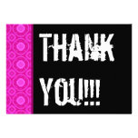 70th Surprise Birthday Party Pink Pattern Template Announcements