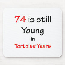 74 Tortoise Years Mousemat
