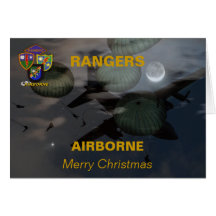 75th airborne rangers  iraq vets veterans christma cards