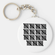 75th birthday keychains