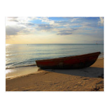 7 Mile Beach Sunset Post Card