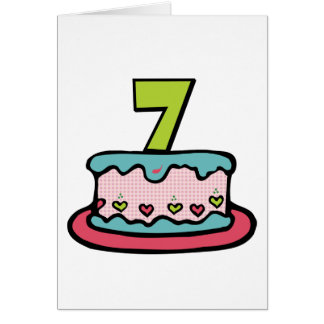 birthday gift ideas 7 year old
 on ... Year Old Birthday Cake Gifts, Posters, Cards, and other Gift Ideas