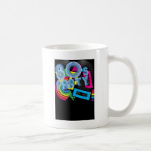 80 Retro Party Coffee Mug