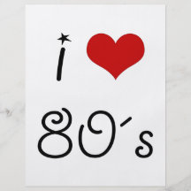 80´s Original Products! Full Color Flyer