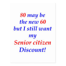 80 Senior Citizen Post Cards