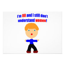80 understand women personalized announcement