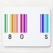 80s colour design! mouse mats
