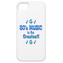 80s Music is the Greatest iPhone 5 Cover