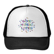 80s Music Lives Mesh Hats