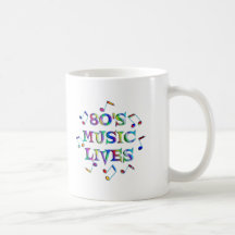 80s Music Lives Mug