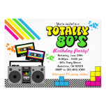 80's Party Invitation